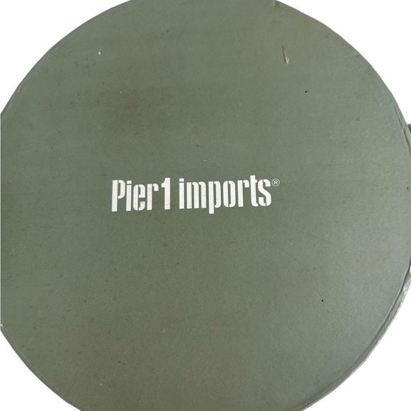 Pier 1 Imports White Stackable Fondue Set NIB - Picture 7 of 14